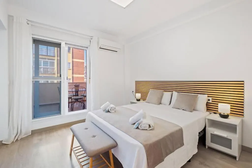 Apartmán Apartamento Terraza Cuarteles By Greensol Homes Màlaga